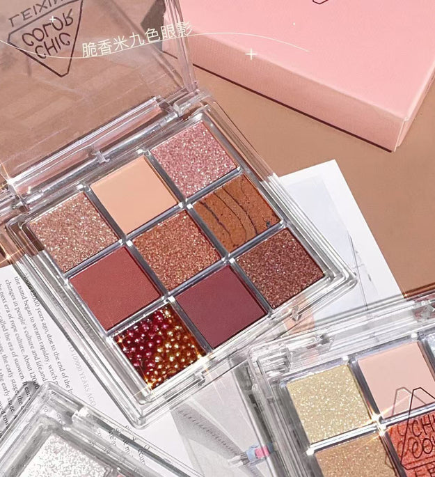 Daily Nude Makeup Eye Shadow Plate