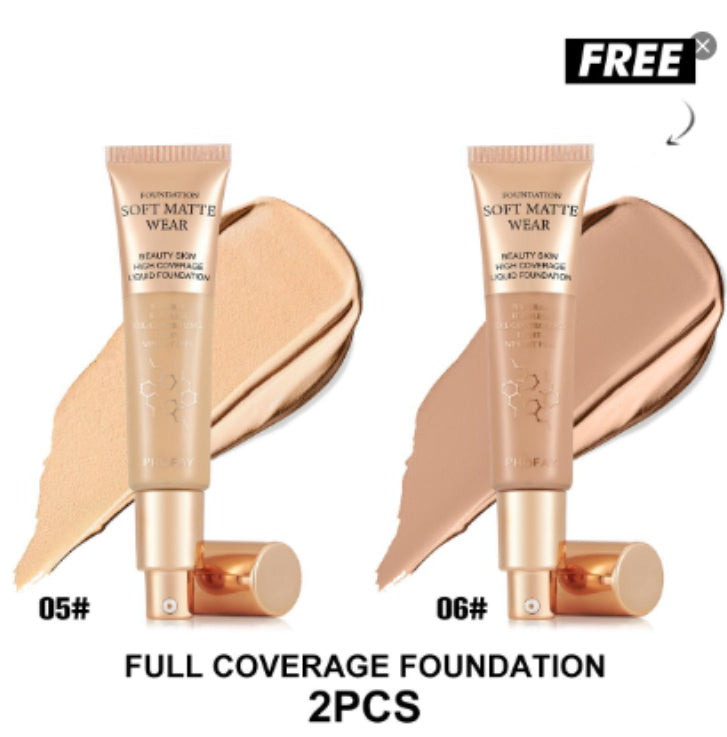 PHOFAY Full Coverage Foundation Set